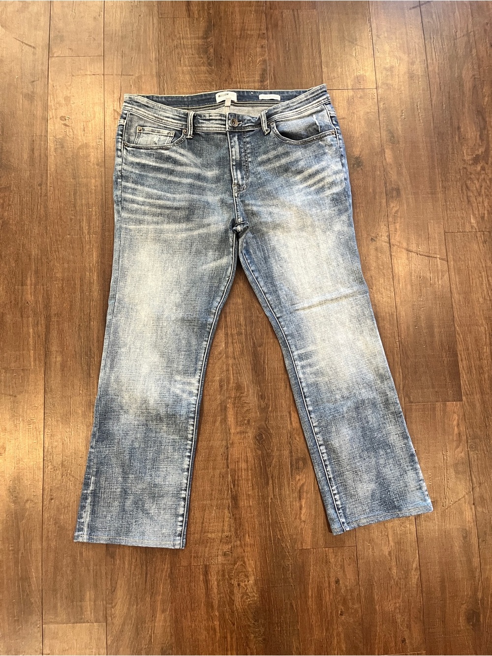 William Rast Jeans Mens 36x30 Legacy Relax Straight Blue Denim Pants